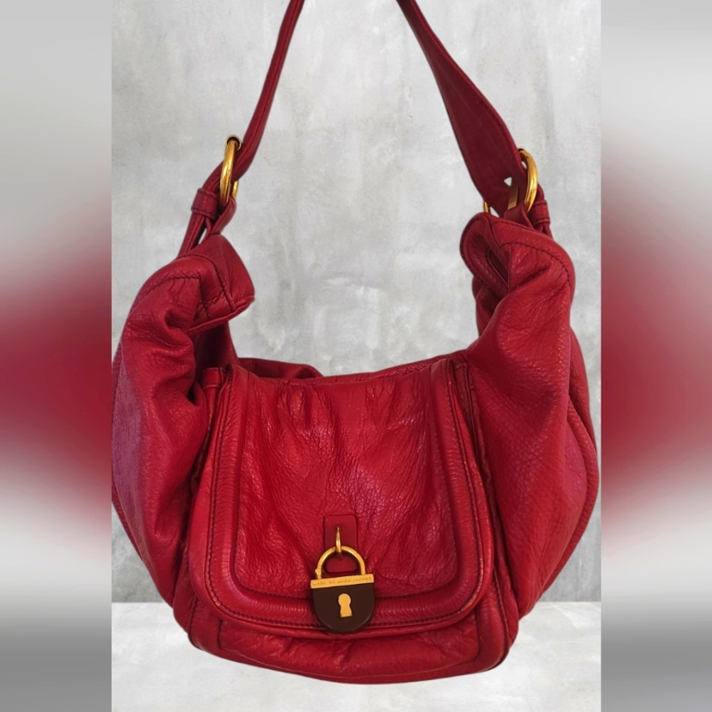 Marc Jacobs Red Hobo Bag